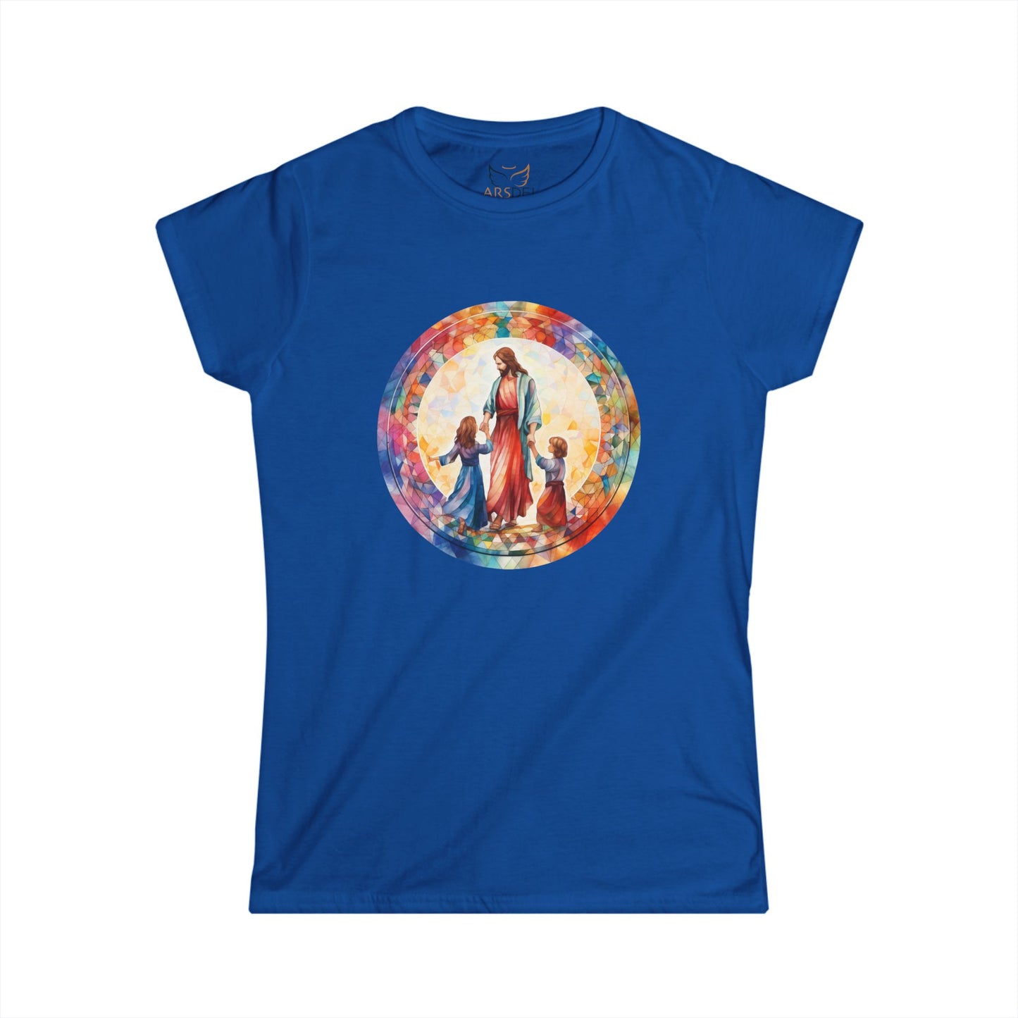 Inspiring Women's Softstyle Tee - Colorful Family Design