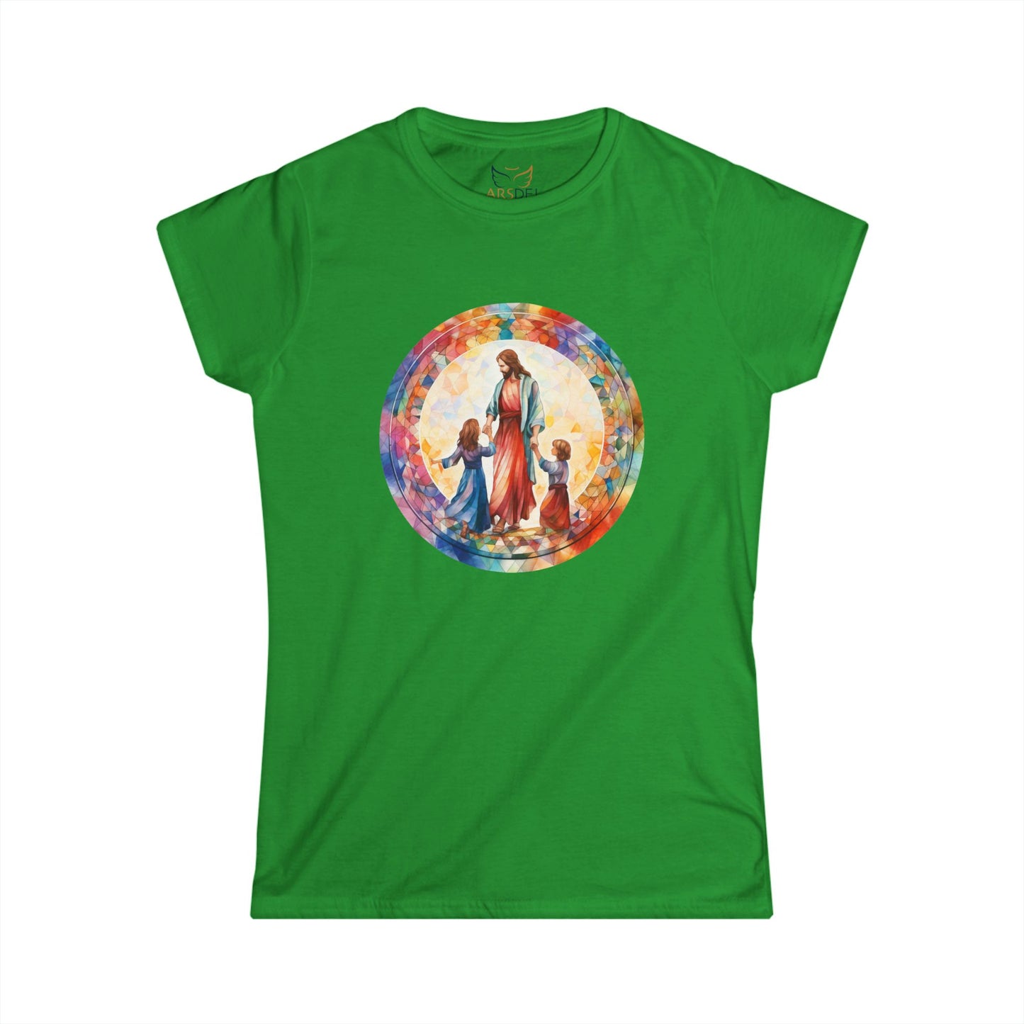 Inspiring Women's Softstyle Tee - Colorful Family Design