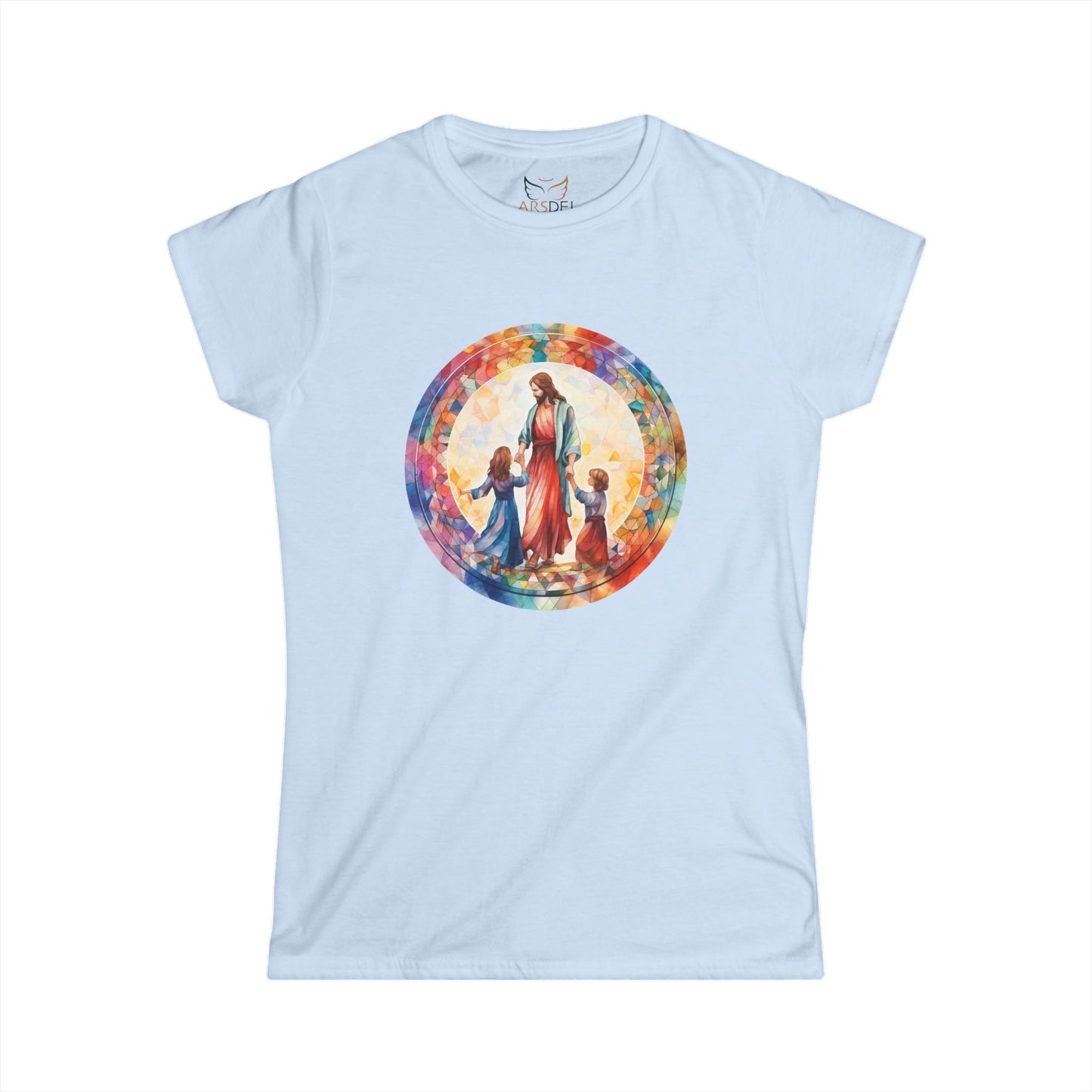 Inspiring Women's Softstyle Tee - Colorful Family Design