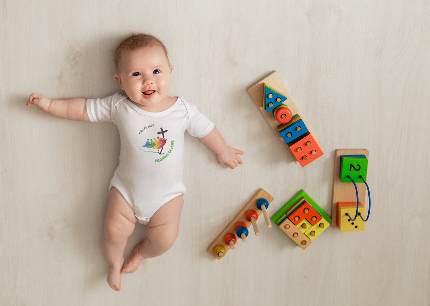 Pilgrims of Hope Infant Bodysuit - Jubilee 2023 Design