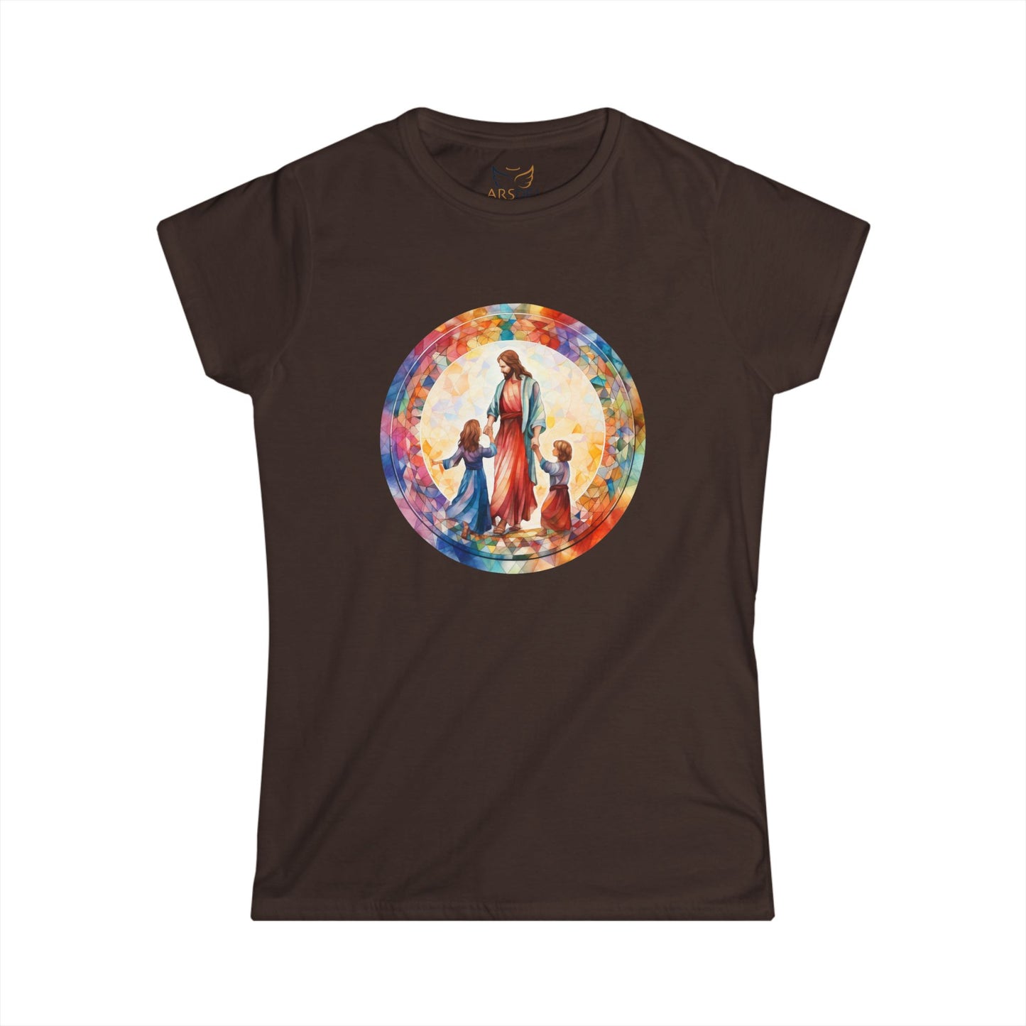 Inspiring Women's Softstyle Tee - Colorful Family Design