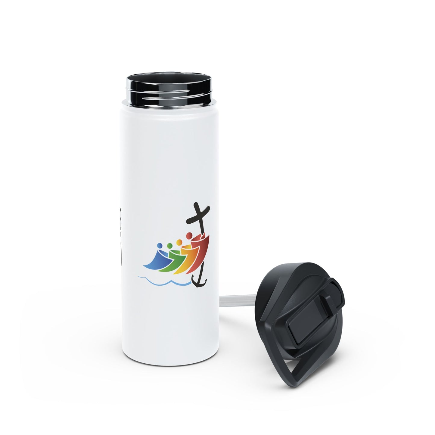 Inspirational Stainless Steel Water Bottle - 'Jubilee 2025' & Hope Design