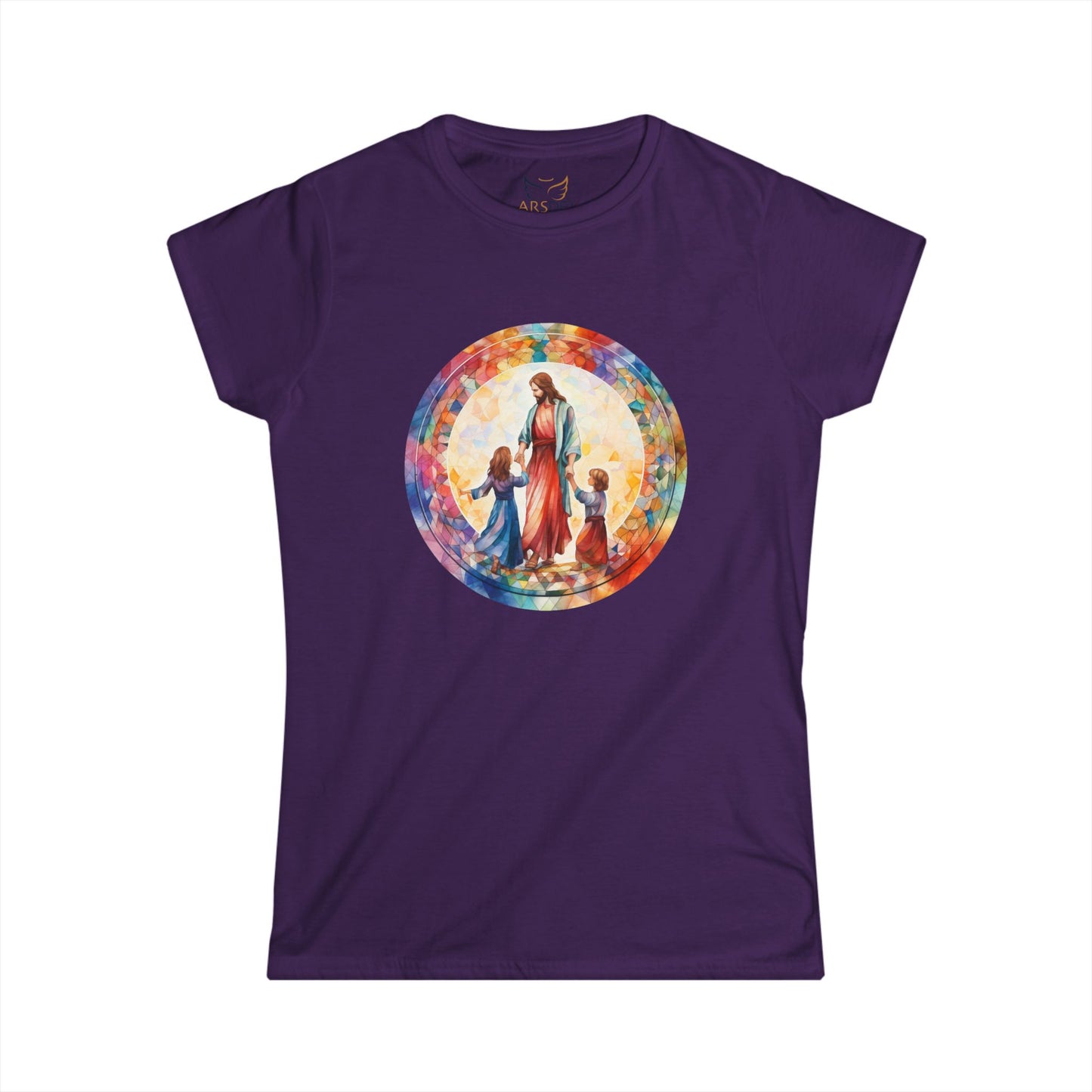 Inspiring Women's Softstyle Tee - Colorful Family Design
