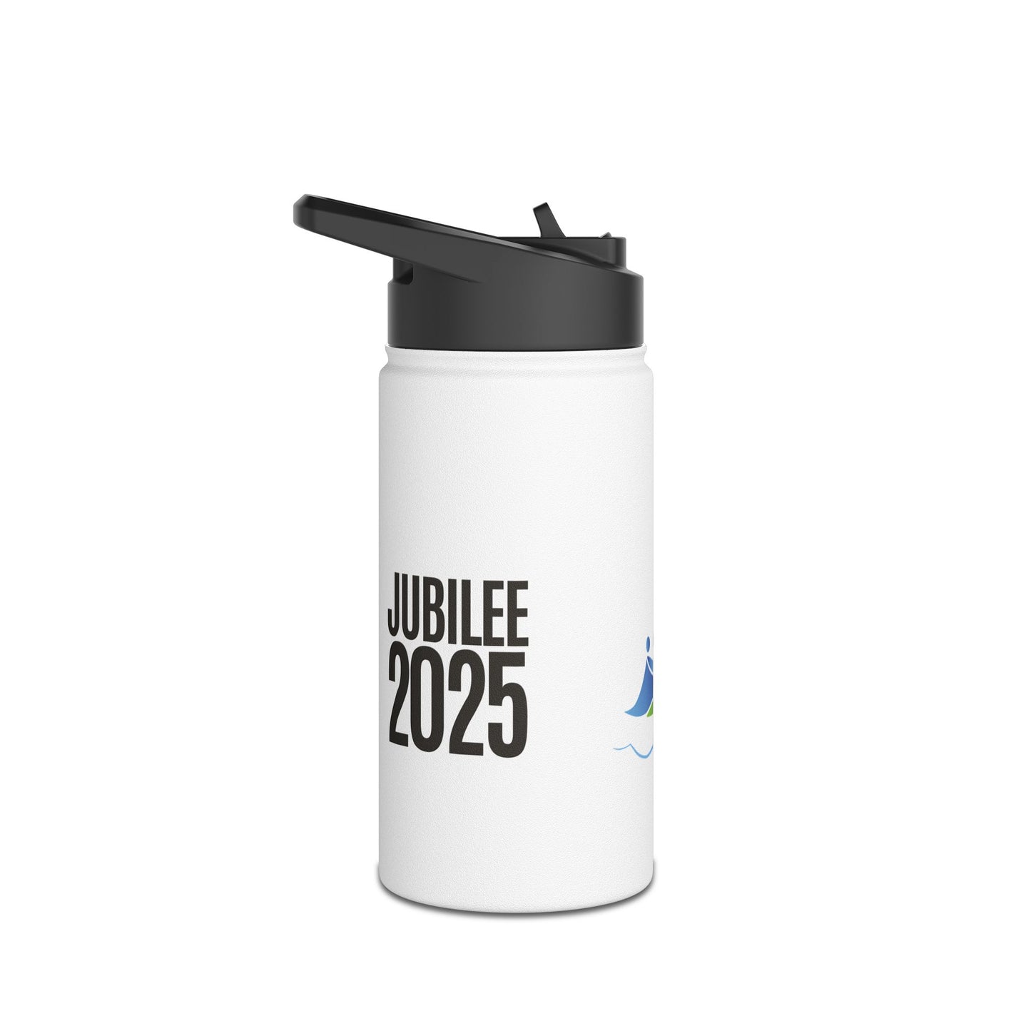 Inspirational Stainless Steel Water Bottle - 'Jubilee 2025' & Hope Design