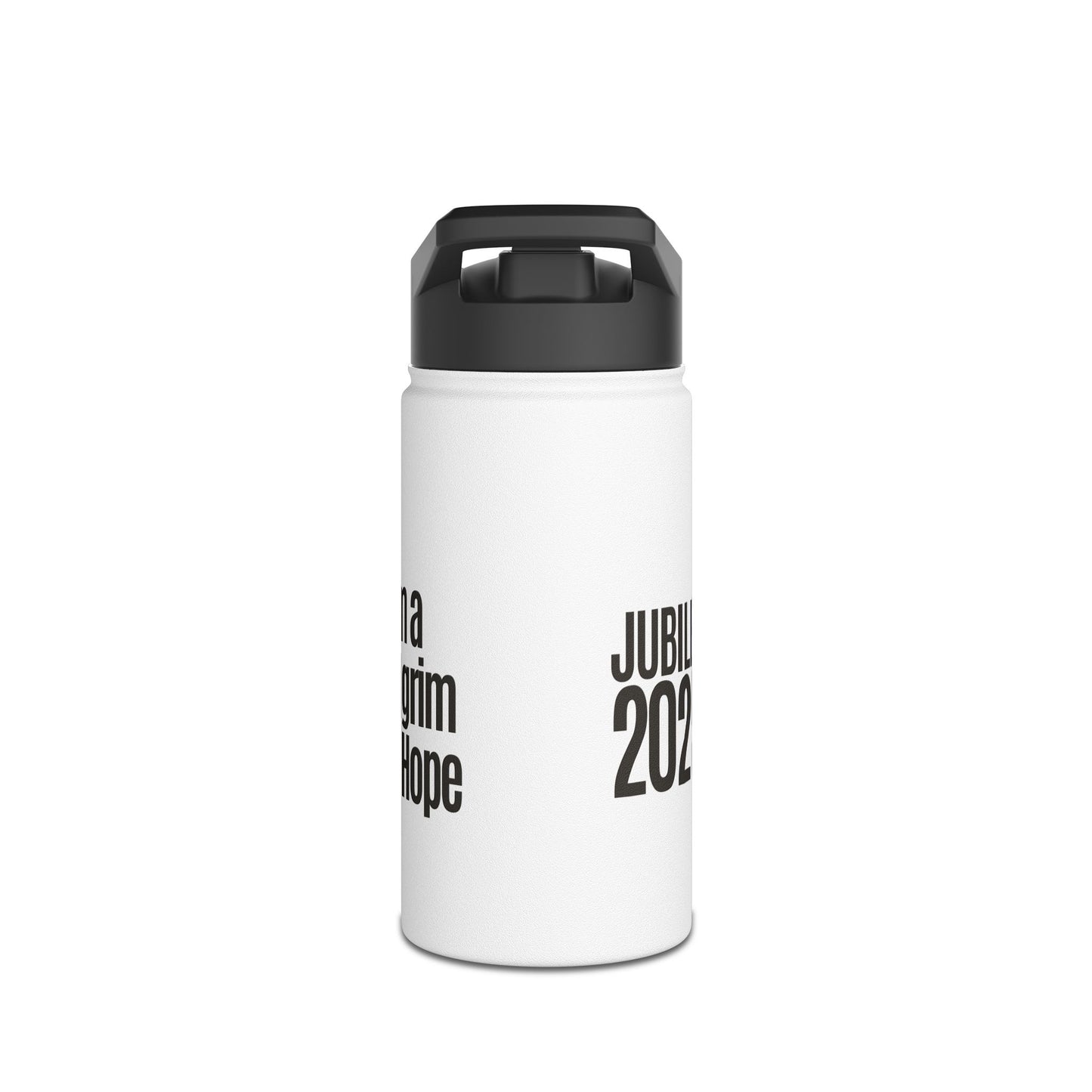 Inspirational Stainless Steel Water Bottle - 'Jubilee 2025' & Hope Design