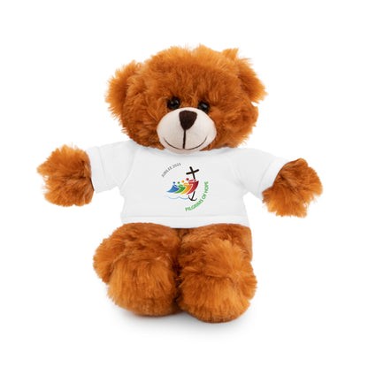 Cute Pilgrim Bear Plush Toy with Tee