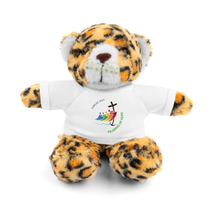Cute Pilgrim Bear Plush Toy with Tee
