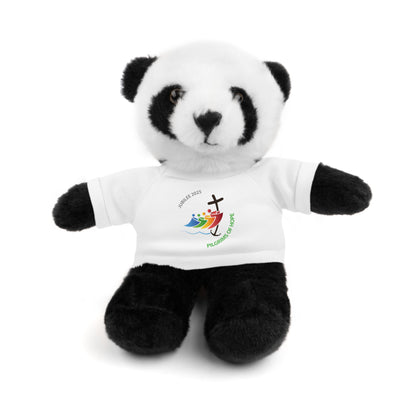 Cute Pilgrim Bear Plush Toy with Tee