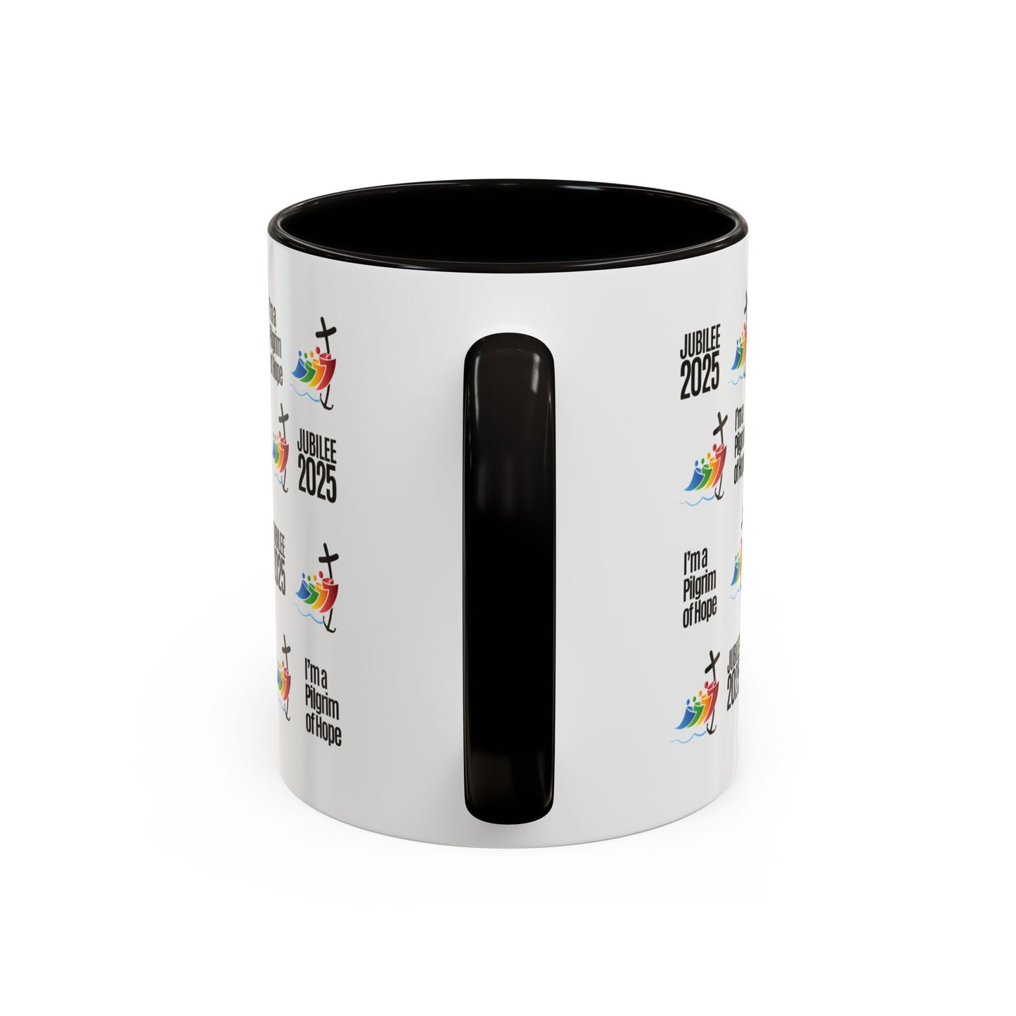 Inspirational Colored Mug - Jubilee 2025 - I'm a Pilgrim of Hope