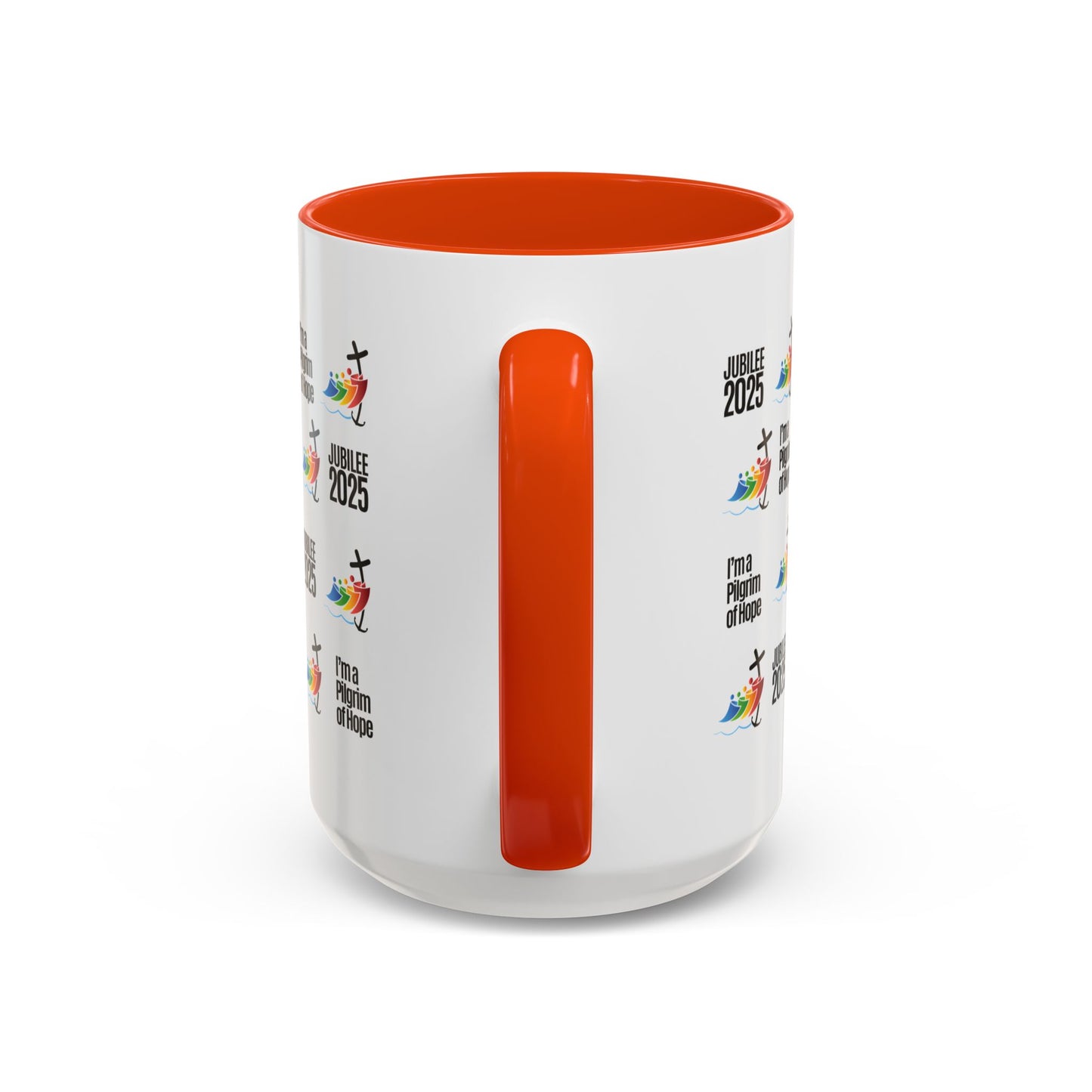 Inspirational Colored Mug - Jubilee 2025 - I'm a Pilgrim of Hope