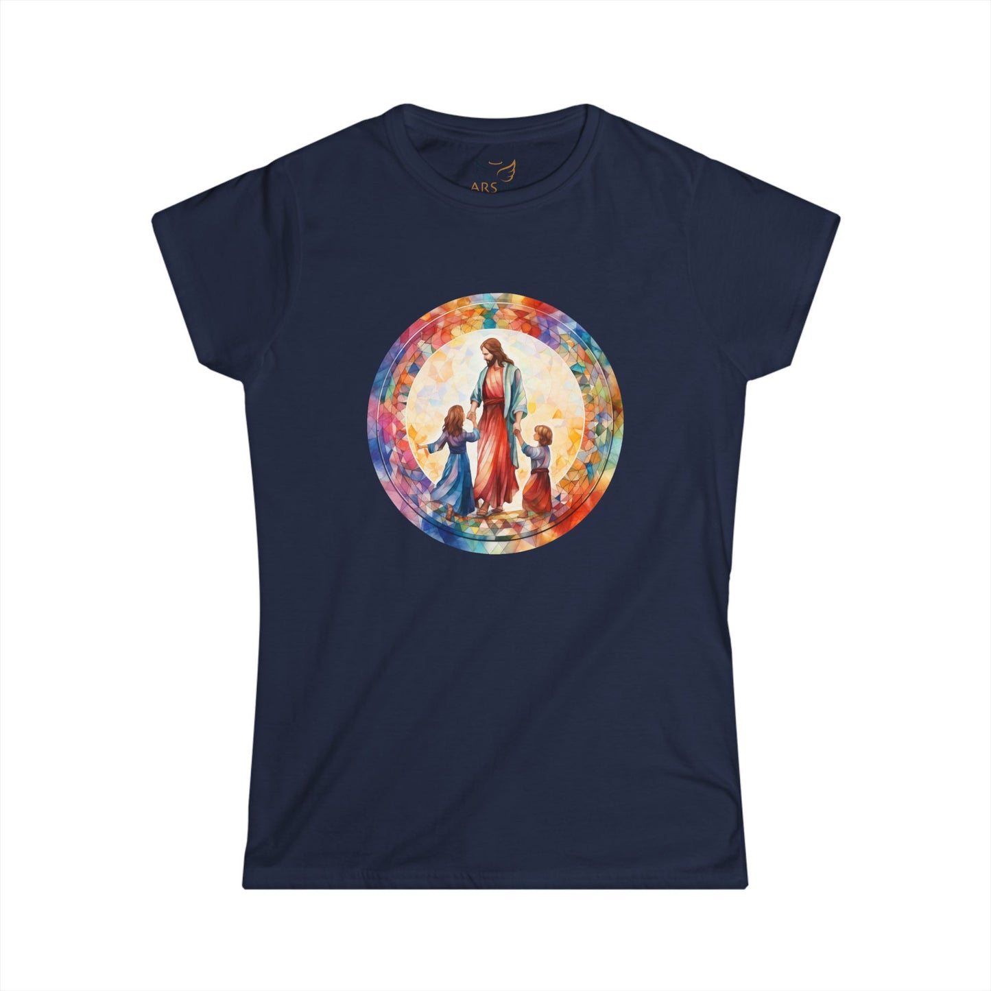 Inspiring Women's Softstyle Tee - Colorful Family Design