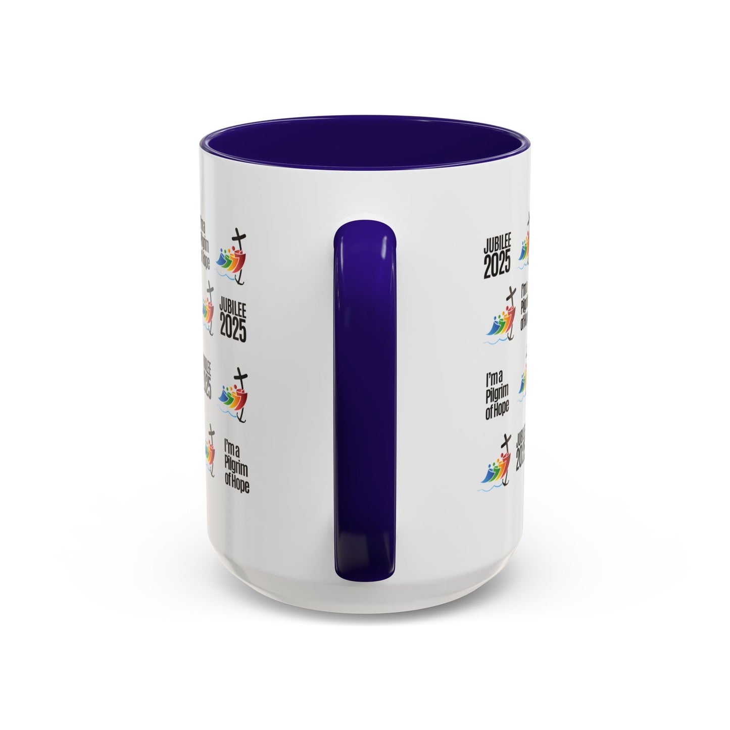 Inspirational Colored Mug - Jubilee 2025 - I'm a Pilgrim of Hope