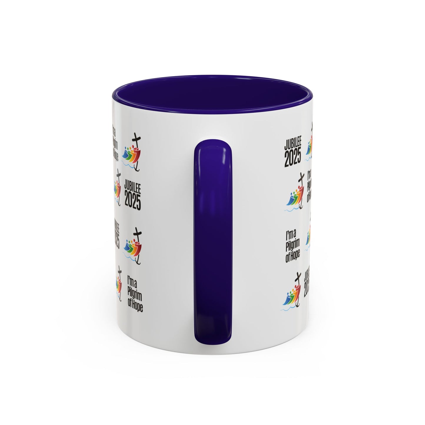 Inspirational Colored Mug - Jubilee 2025 - I'm a Pilgrim of Hope