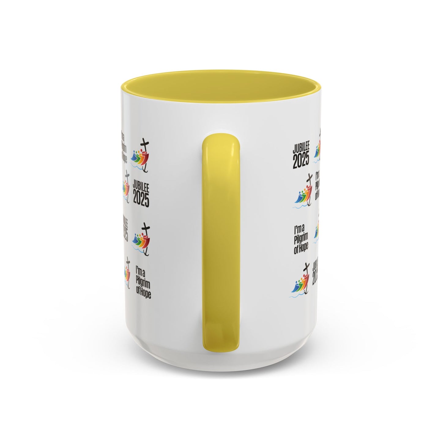 Inspirational Colored Mug - Jubilee 2025 - I'm a Pilgrim of Hope