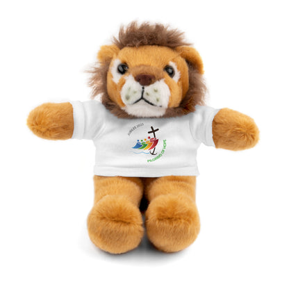 Cute Pilgrim Bear Plush Toy with Tee